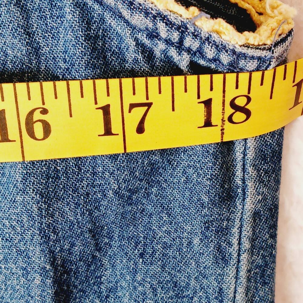 Dress Maxi Denim Embroidered Flowers Blue Yellow Shaver Lake Side Slits Size M - Picture 3 of 6